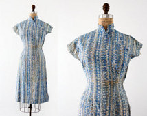 1960s cheongsam dress