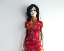 BJD Iplehouse EID Cheongsam, Qipao, Dress,Gown, Chinese Wear