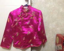 vintage oriental butterfly jacket