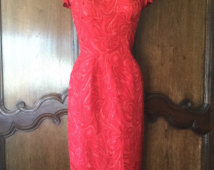 Vintage 1950s Red qipao
