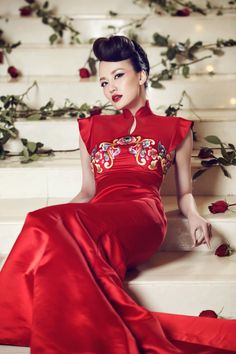 Follow #Professionalimage #EventPhotography – for Photography rates, info & availability ~ luxury red #Chinese wedding dress