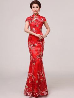 Chinese Wedding Dress Cheongsam / Qipao - selling on oncewed - $60