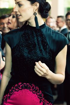 Jessica Pare at the CFDA Awards  Courtesy of Jamie Beck  fromme-toyou.tumblr.com