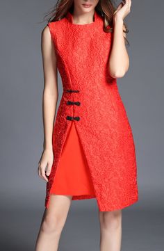 Asymmetrical modern cheongsam