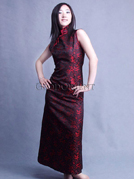 Black Dragon Chinese Dress