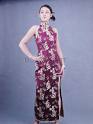 Purple Dragon Chinese Dress