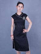 Chinese Secret Black Dress